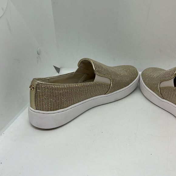 MICHAEL MICHAEL KORS KEATON GLITTER CHAIN MESH WOMENS SNEAKERS FTL-08-058 - Picture 6 of 9